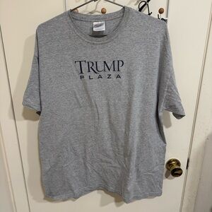 Vintage Trump Plaza Casino Atlantic City Gray T-Shirt X-Large